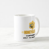 Honigbiene Kaffeetasse (VorderseiteRechts)
