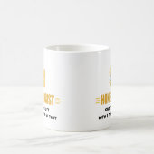 Honigbiene Kaffeetasse (Mittel)