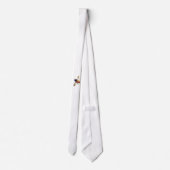 Honigbiene Krawatte (Rückseite)