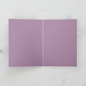 Honigbiene & Lavendel  Karte (Innenseite)