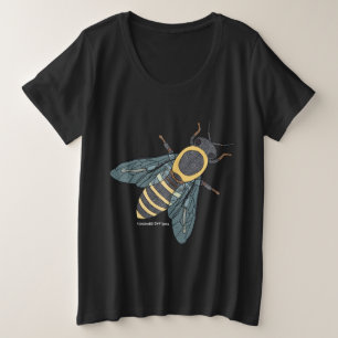 Honigbiene (lebendig) - Damen T-Shirt in Übergröße