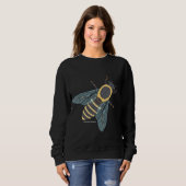 Honigbiene (lebhaft) - Women's Basic Sweatshirt (Vorne ganz)