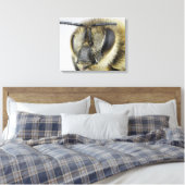 Honigbiene Leinwanddruck (Insitu (Schlafzimmer))