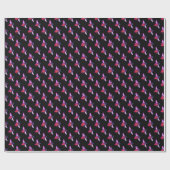 Honigbiene: lila rosa Insekt Geschenkpapier (Flach)