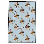 Honigbiene Mittlere Geschenktüte (Rückseite)