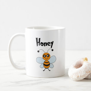 Honigbiene Natur Insekt Wildtier Tier Kaffeetasse