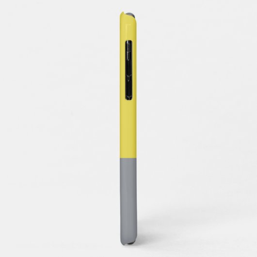 Honigbiene niedlich Gelb und Grau Case-Mate iPhone Hülle (Hinten/Links)