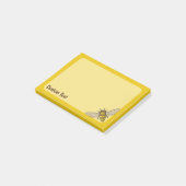 Honigbiene Post-it Klebezettel (angewinkelt)