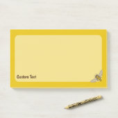 Honigbiene Post-it Klebezettel (Auf Schreibtisch)