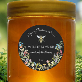 Honigbiene Runder Aufkleber