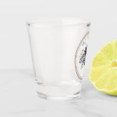 Honigbiene Schnapsglas (Links)