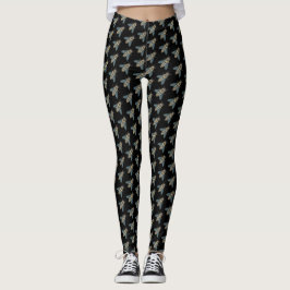 Honigbiene (schwarz) - Leggings