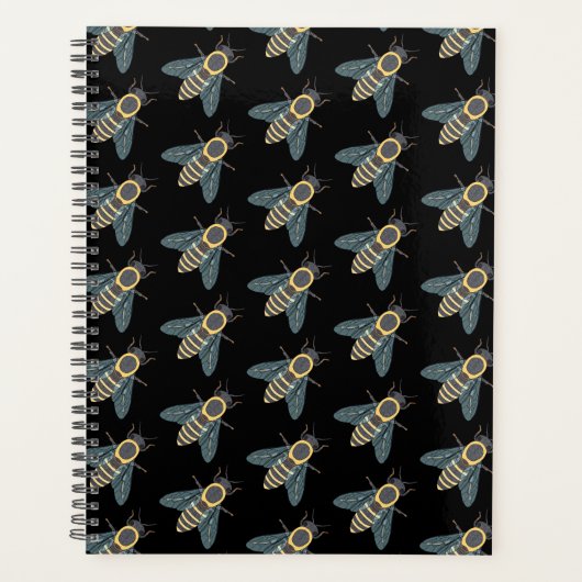 Honigbiene (schwarz) - Planer (Vorderseite)