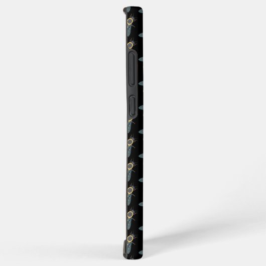 Honigbiene (schwarz) - Samsung (S22 Ultra) Case Samsung Galaxy Hülle (Rechte Seite)