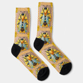 Honigbiene Socken (Rechts)