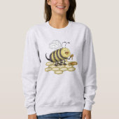 Honigbiene Sweatshirt (Vorderseite)