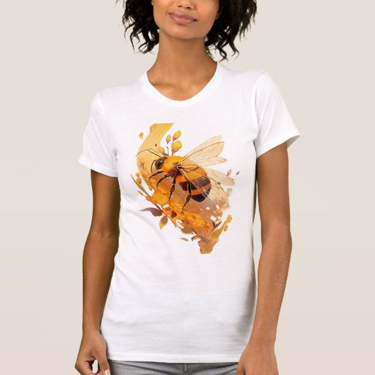 Honigbiene T-Shirt (Vorderseite)
