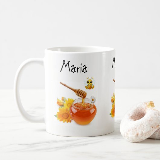 Honigbiene Tasse (Mit Donut)