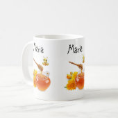 Honigbiene Tasse (Vorderseite Links)