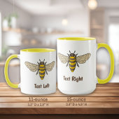 Honigbiene Tasse