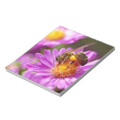 Honigbiene und Bestäubung Notizblock (Rotiert)