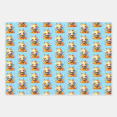 Honigbiene und Honeycomb Babydusche Geschenkpapier Set (Vorderseite 3)