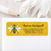 Honigbiene und Honigwabenrübe Hübsch Honig (Insitu)