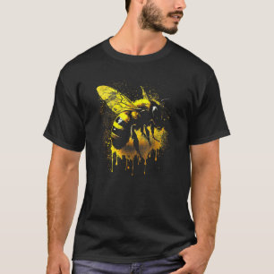 Honigbiene und Hummel für amerikanische Imker T-Shirt