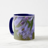 Honigbiene und Lily Blume Nature Tasse Cup (Vorderseite Links)