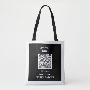 Honigbiene Vintage Familienname und Rücksendeadr Tasche