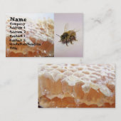 Honigbiene Visitenkarte (Vorne/Hinten)