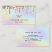 Honigbiene Visitenkarte (Vorne/Hinten)