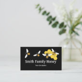 Honigbiene Visitenkarte (Stehend Vorderseite)