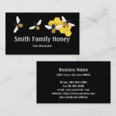 Honigbiene Visitenkarte (Vorne/Hinten)