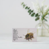 Honigbiene Visitenkarte (Stehend Vorderseite)