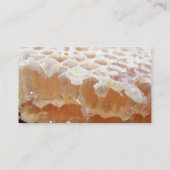 Honigbiene Visitenkarte (Rückseite)