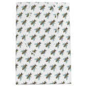 Honigbiene (weiß) - Geschenktasche Mittlere Geschenktüte (Vorderseite)