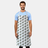 Honigbiene (weiß) - Schürze (Getragen)