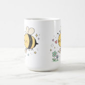 Honigbiene Wildblumen Bestäuber für Gärtner Kaffeetasse (Mittel)