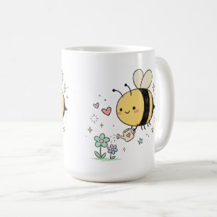 Honigbiene Wildblumen Bestäuber für Gärtner Kaffeetasse
