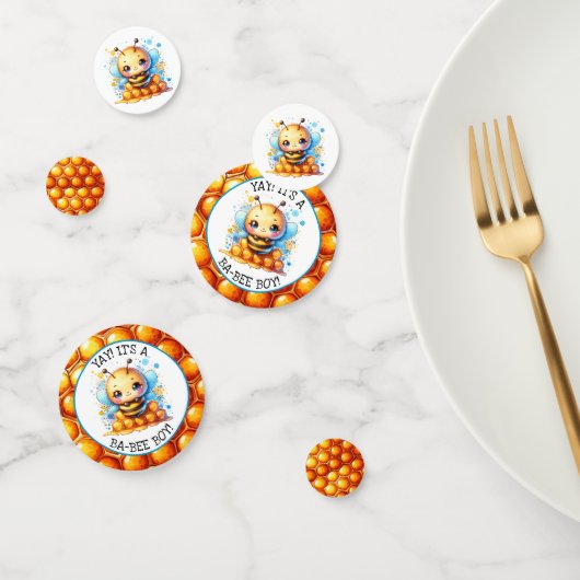 Honigbiene zum Thema Kinderdusche Personalisiert Konfetti (Gruppe)