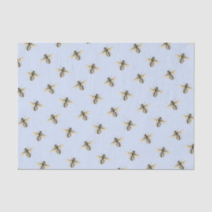 Honigbienen auf Blue Sky Nature Lover Beekeeper Seidenpapier