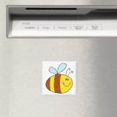 Honigbienen-Cartoon Magnet (In Situ (Geschirrspüler))