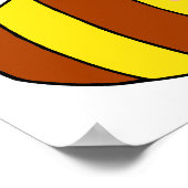 Honigbienen-Cartoon Poster (Ecke)