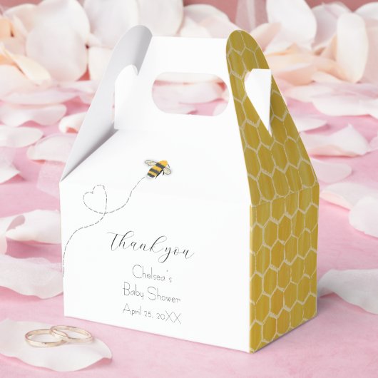 Honigbienen Favor Box Geschenkschachtel (Hochzeit)
