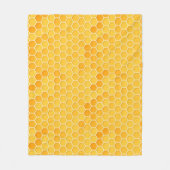 Honigbienen! Fleecedecke. Fleecedecke (Vorderseite)