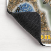 Honigbienen-Foto-Collage Mousepad (Ecke)