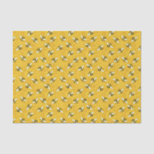 Honigbienen Honeycomb Apiary Bee Hive Pattern Seidenpapier