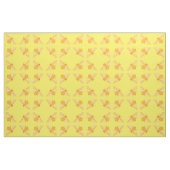 Honigbienen im Diamantenmuster auf hellgelb Stoff (Fat Quarter (45,7 x 55,9 cm))