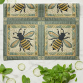 Honigbienen-Imitate - Zwei Geschirrtuch (Gefaltet)